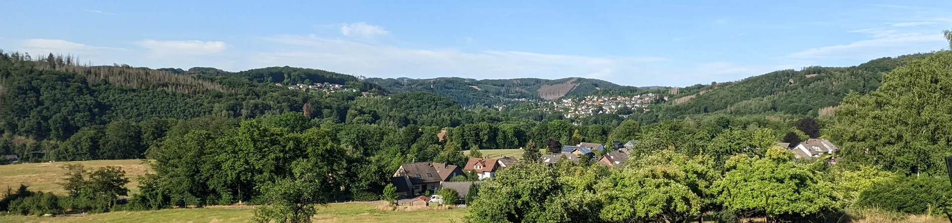 Frühling - Sommer: Ausblick Bellingroth und Ründeroth 2022