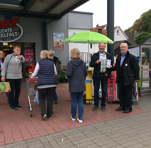 Infostand HIT-Markt Oktober 2018&nbsp;&copy;&nbsp;Gemeinde Engelskirchen